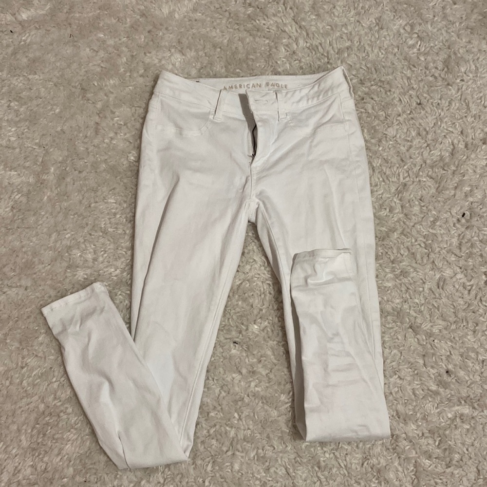 American eagle white pants